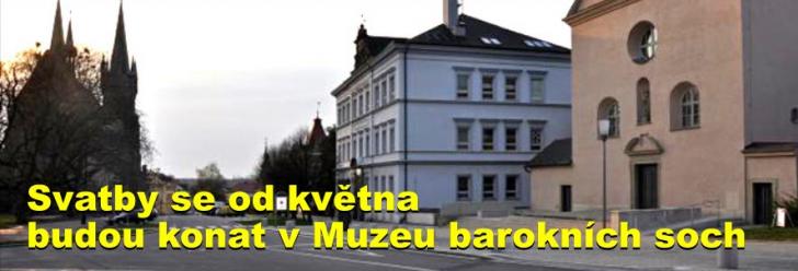 Svatby se od května budou konat v Muzeu barokních soch