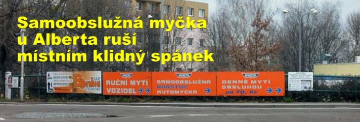 Samoobslužná myčka u Alberta ruší místním klidný spánek