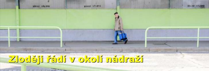 Zloději řádí v okolí nádraží, kde je městská policie?