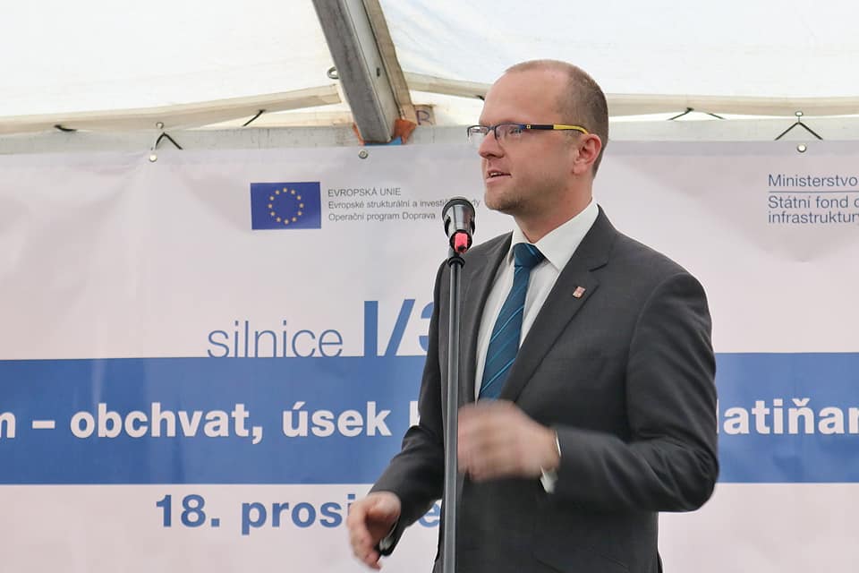 Hejtman Netolický k zahájení stavby obchvatu
