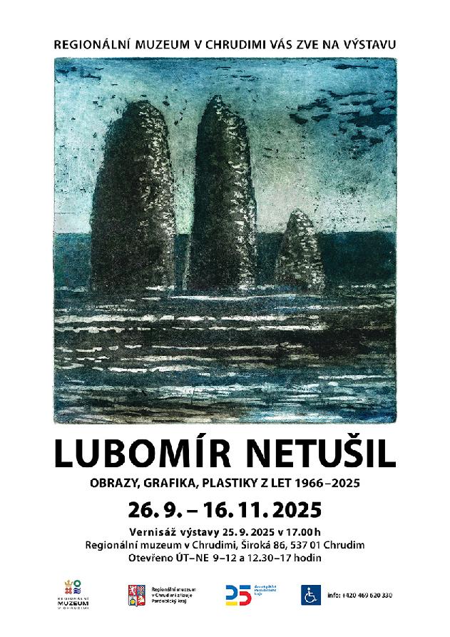 Výstava z výtvarné tvorby Lubomíra Netušila