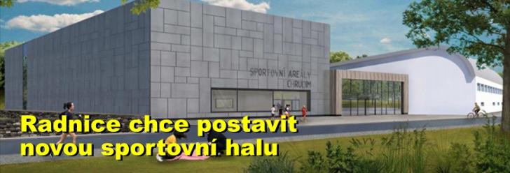 Radnice chce postavit novou sportovní halu