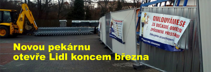 Novou pekárnu otevře Lidl koncem března