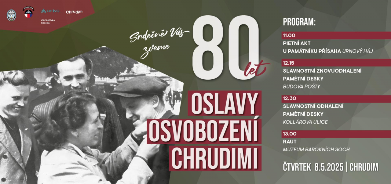 TZ: Chrudim si připomene 80. výročí osvobození