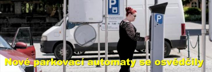 Nové parkovací automaty se osvědčily. Chrudimáci si je chválí