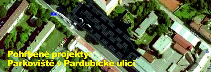 Pohřbené projekty: Parkoviště v Pardubické ulici