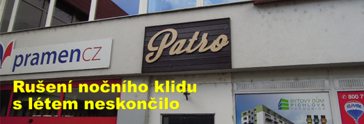 Rušení nočního klidu s létem neskončilo