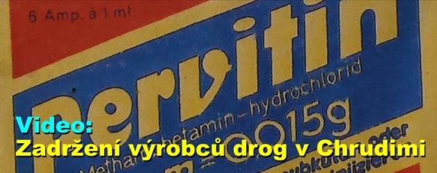 Video: Zadržení výrobců drog v Chrudimi