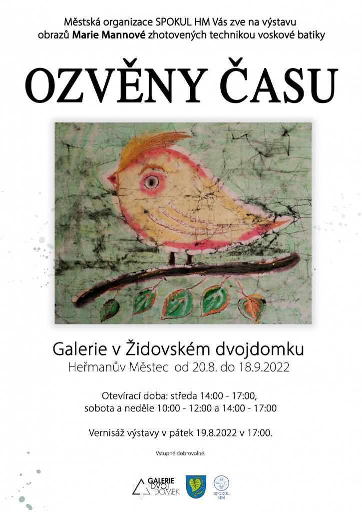 Nová výstava v Galerii Dvojdomek