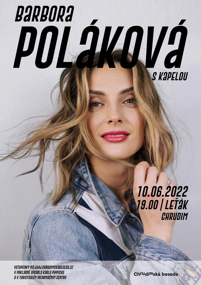 Koncert Barbory Polákové v letním kině