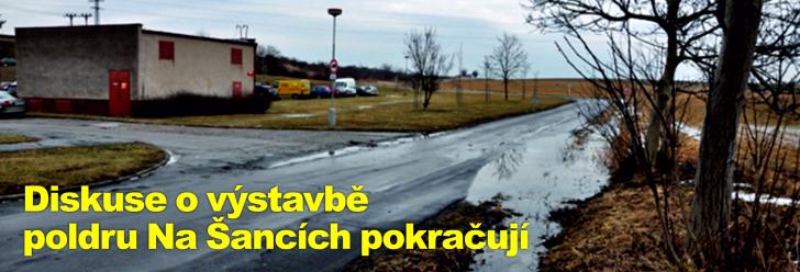 Diskuse o výstavbě poldru Na Šancích pokračují