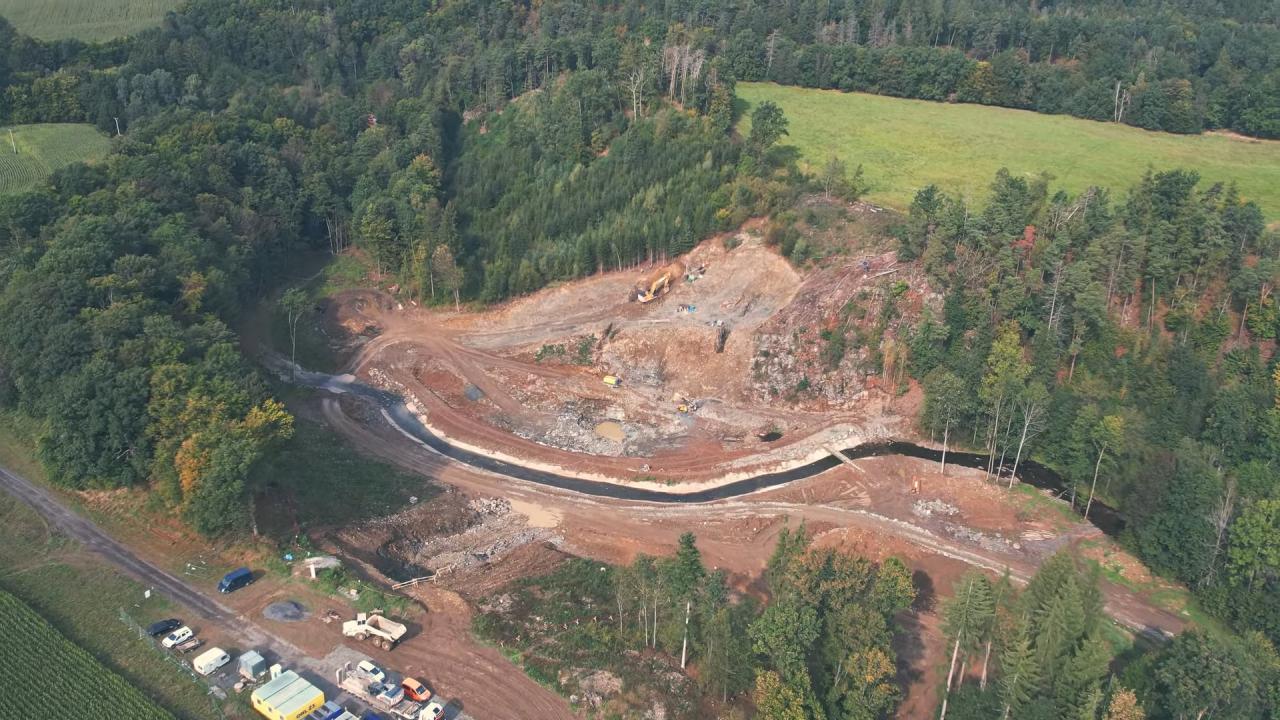  Řeku Krounku u Kutřína zkrotí polská firma