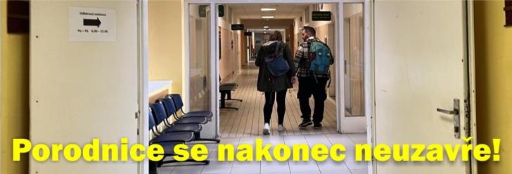 Chrudimské porodnice se nakonec omezení provozu nedotkne 