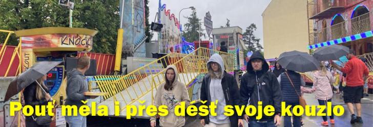 Pouť měla i přes déšť svoje kouzlo