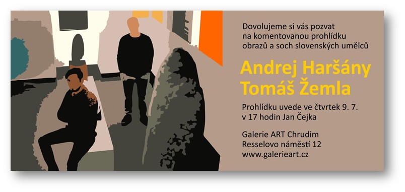 Komentovaná prohlídka probíhajících výstav v Galerii Art