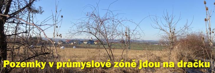 Pozemky v průmyslové zóně jdou na dračku