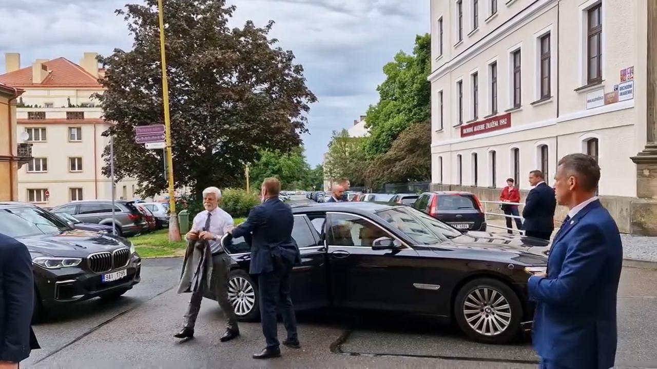 Prezident přijel do Chrudimi splnit životní přání