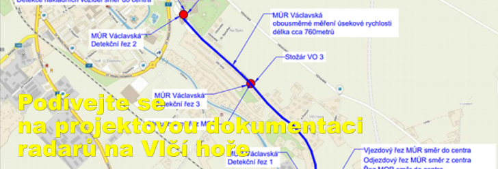 Podívejte se na projektovou dokumentaci radarů na Vlčí hoře