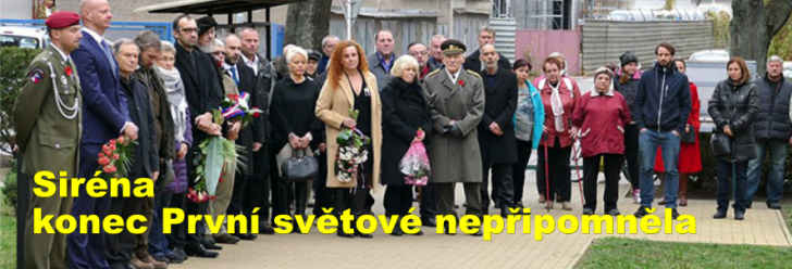 Siréna konec První světové nepřipomněla