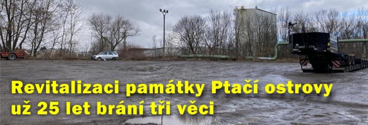 Revitalizaci přírodní památky Ptačí ostrovy brání tři věci