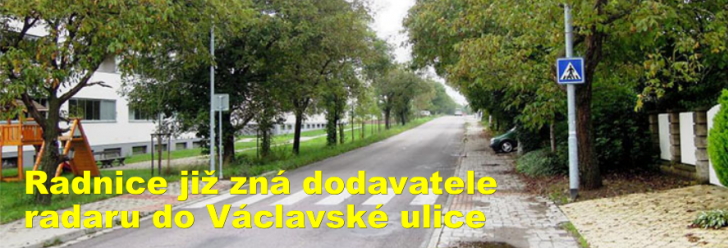 Radnice již zná dodavatele radaru do Václavské ulice. Vzroste i zde jeho vinou nehodovost?