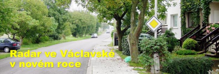 Radar ve Václavské v novém roce
