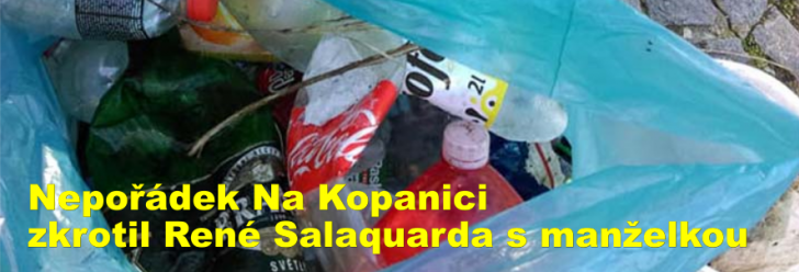 Nepořádek Na Kopanici zkrotil René Salaquarda s manželkou