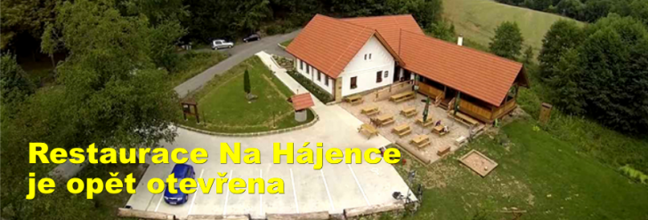 Restaurace Na Hájence je opět otevřena