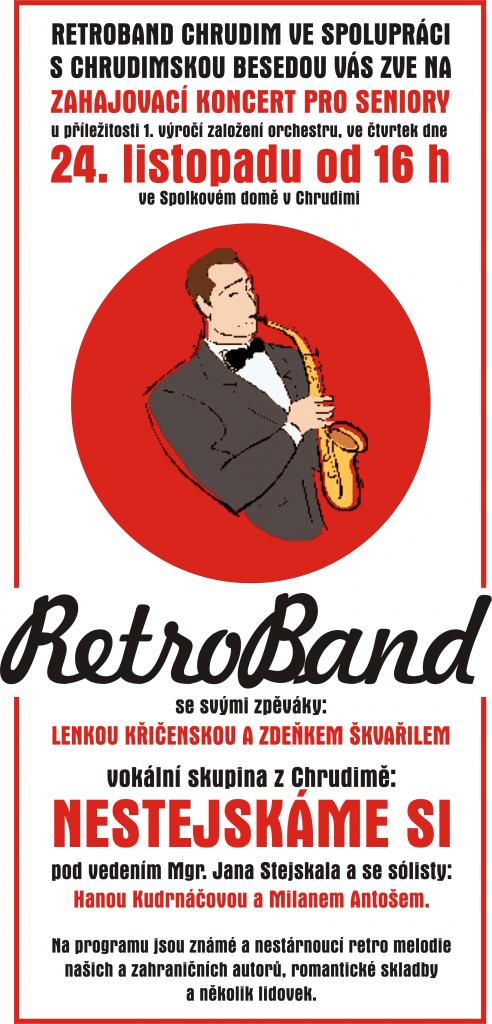 RetroBand koncertuje ve Spolkovém domě