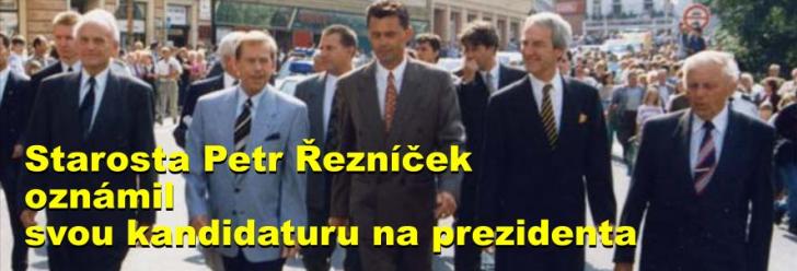 Aprílový článek: Starosta Petr Řezníček oznámil svou kandidaturu na prezidenta