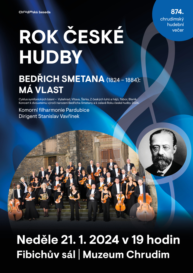 Chrudimský hudební večer s Komorní filharmonií Pardubice