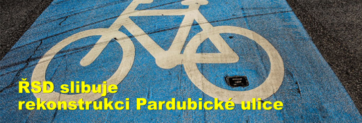 ŘSD slibuje rekonstrukci Pardubické ulice. Objeví se tu i cyklopruhy