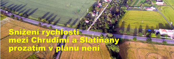 Snížení rychlosti mezi Chrudimí a Slatiňany prozatím v plánu není