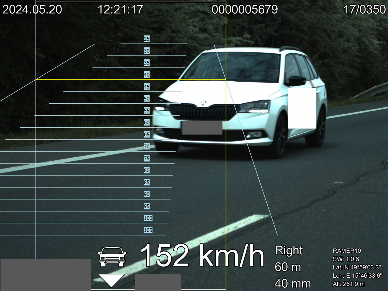 U řidičky uhánějící stopadesátkou uplatnili novinku
