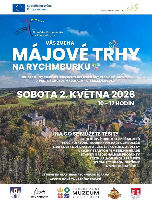 Májové trhy na hradě Rychmburk