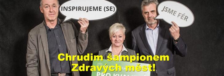 Chrudim šampionem Zdravých měst!
