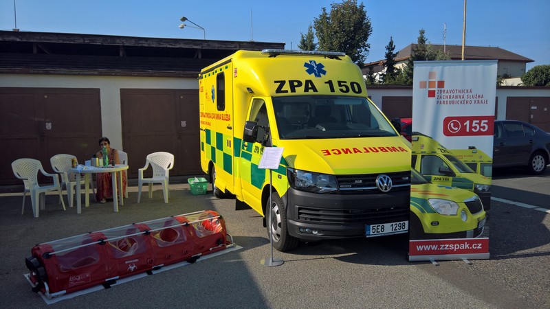 Nová sanitka za čtyři miliony korun bude určena pro případy epidemie