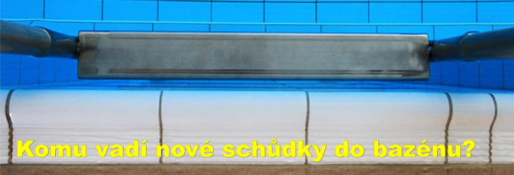 Komu vadí nové schůdky do bazénu?