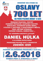 Oslavy 700 let od první písemné zmínky o Seči