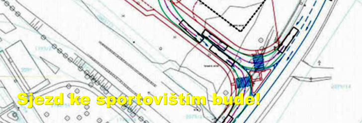 Sjezd ke sportovištím bude!