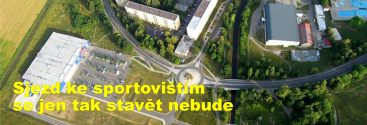Sjezd ke sportovištím se jen tak stavět nebude