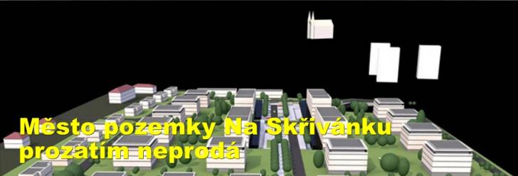Město pozemky Na Skřivánku prozatím neprodá