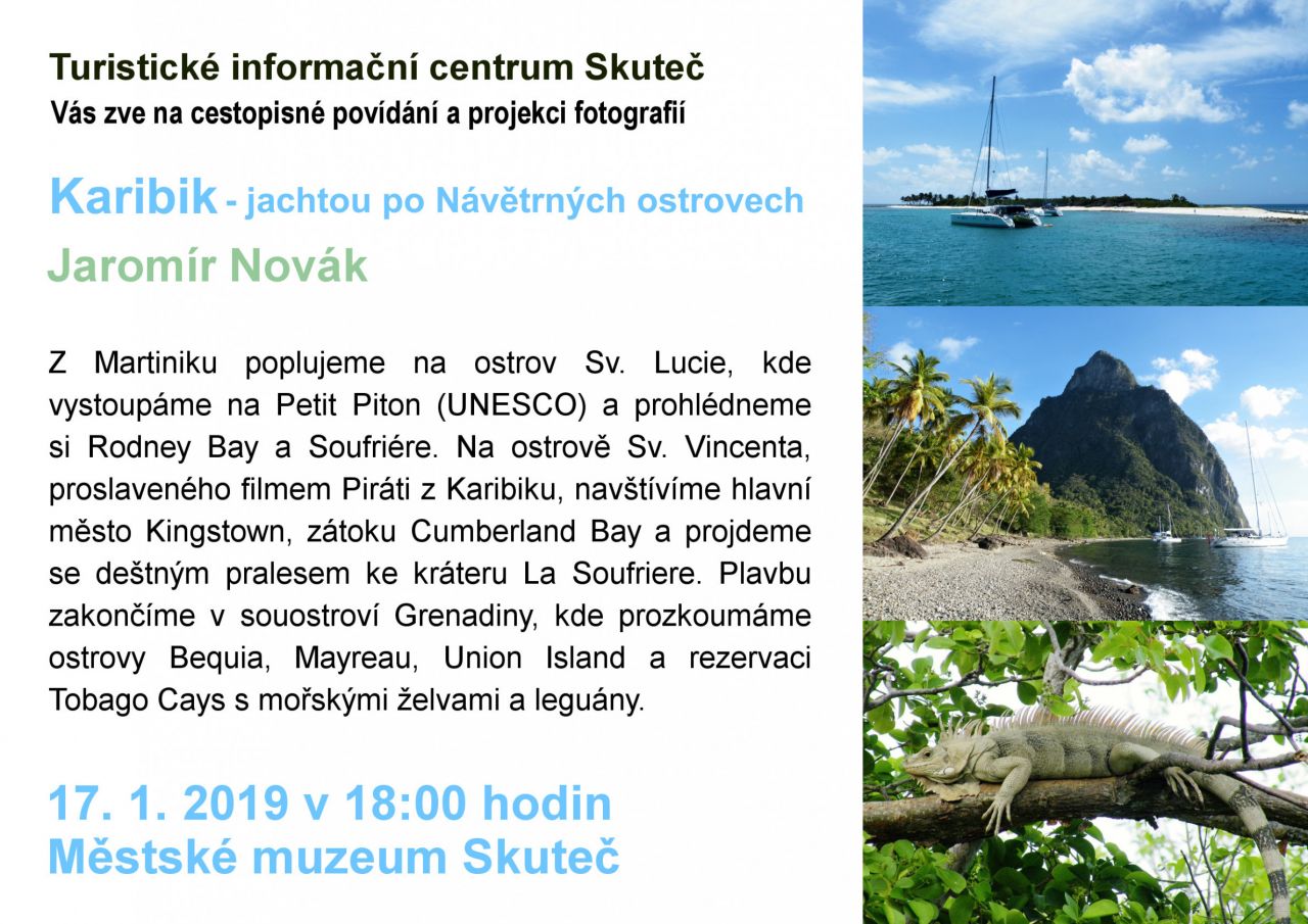 Karibik - jachtou po Návětrných ostrovech