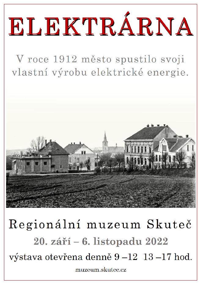 Regionální muzeum Skuteč – výstava Elektrárna