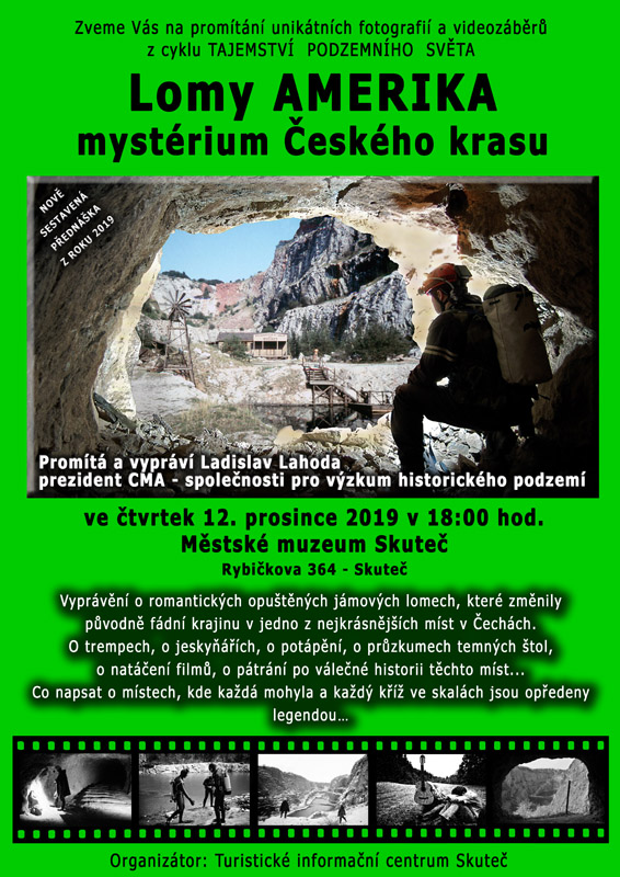 Lomy Amerika – mystérium Českého krasu