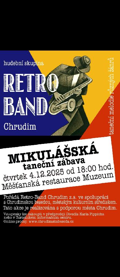 Mikulášská tancovačka s Retrobandem