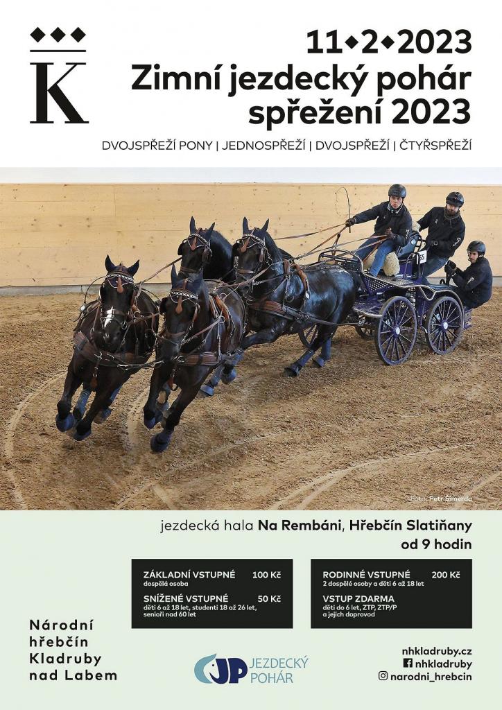Zimní jezdecký pohár spřežení 2023