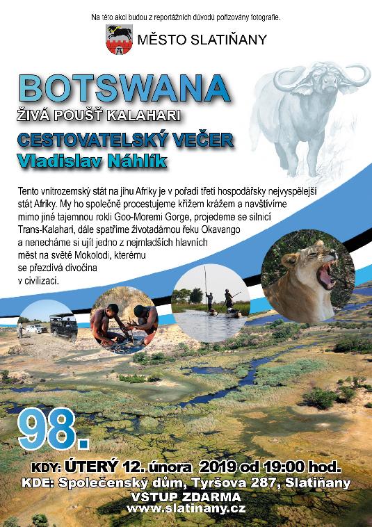 Cestovatelský večer - Živá poušť Kalahari