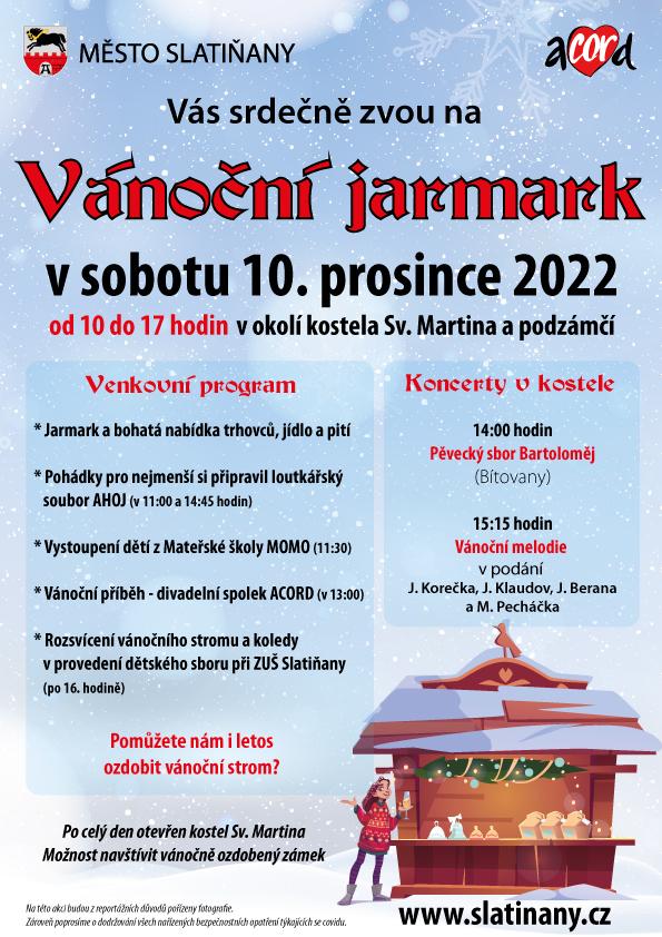 Vánoční jarmark ve Slatiňanech