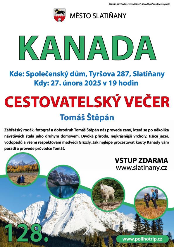 Cestovatelský večer – Kanada